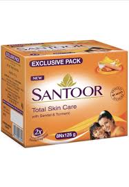 SANTOOR SANDAL & TURMERIC 38RS