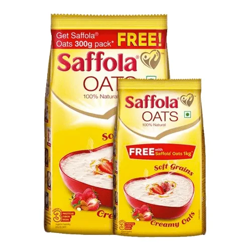 SAFFOLA OATS SOFT &amp; CREAMY 900G