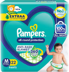 PAMPERS M SIZE