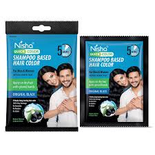 NISHA ORIGINAL BLACK SHAMPOO BASED 2O ML