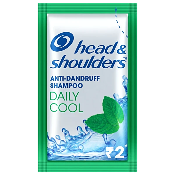 HEAD & SHOULDERS ANTI DANDRUFF SHAMPOO DAILY COOL 2 RS