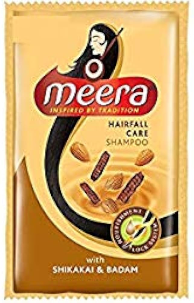 MEERA HAIRFALL CARE WITH BADAM SHIKAKAI SHAMPOO 2 RS