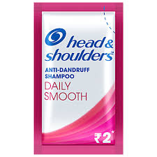 HEAD & SHOULDERS DAILY SMOOTH ANTI DANDRUFF SHAMPOO 2 RS