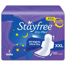 STAYFREE DRY MAX XXL 7 UNITS