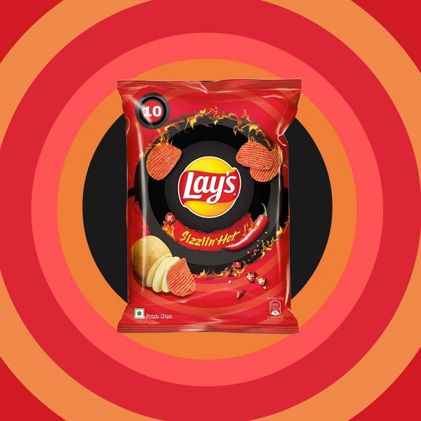LAYS SIZZLIN HOT 10RS