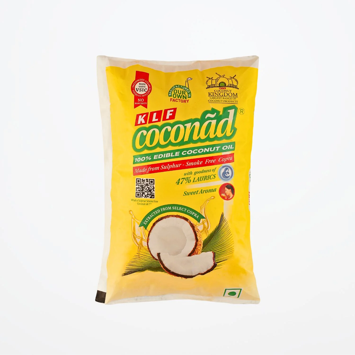 NIRMAL COCONUT OIL 900 ML POUCH