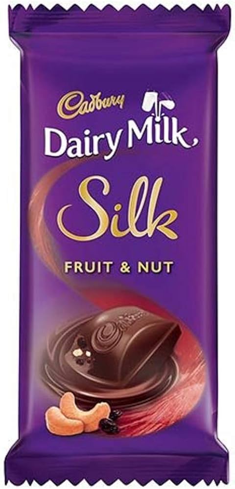 DAIRY MILK FRUIT&NUT RS 120