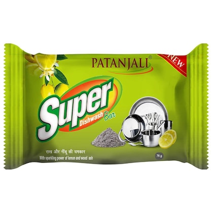PATANJALI SUPER DISHWASH BAR 70G
