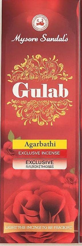 M S GULAB AGARBATHI 90GM