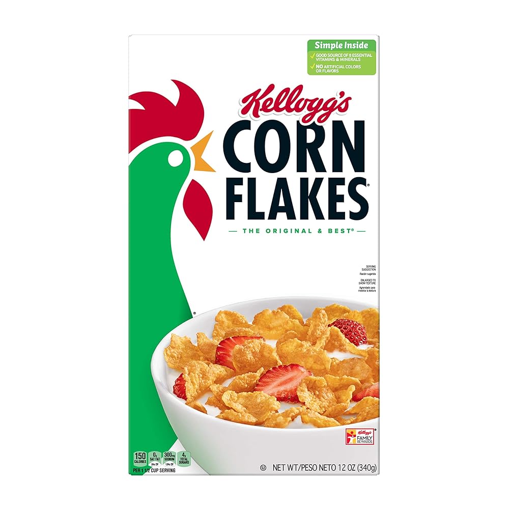 KELLOGGS CORN FLAKES ORIGINAL 120G