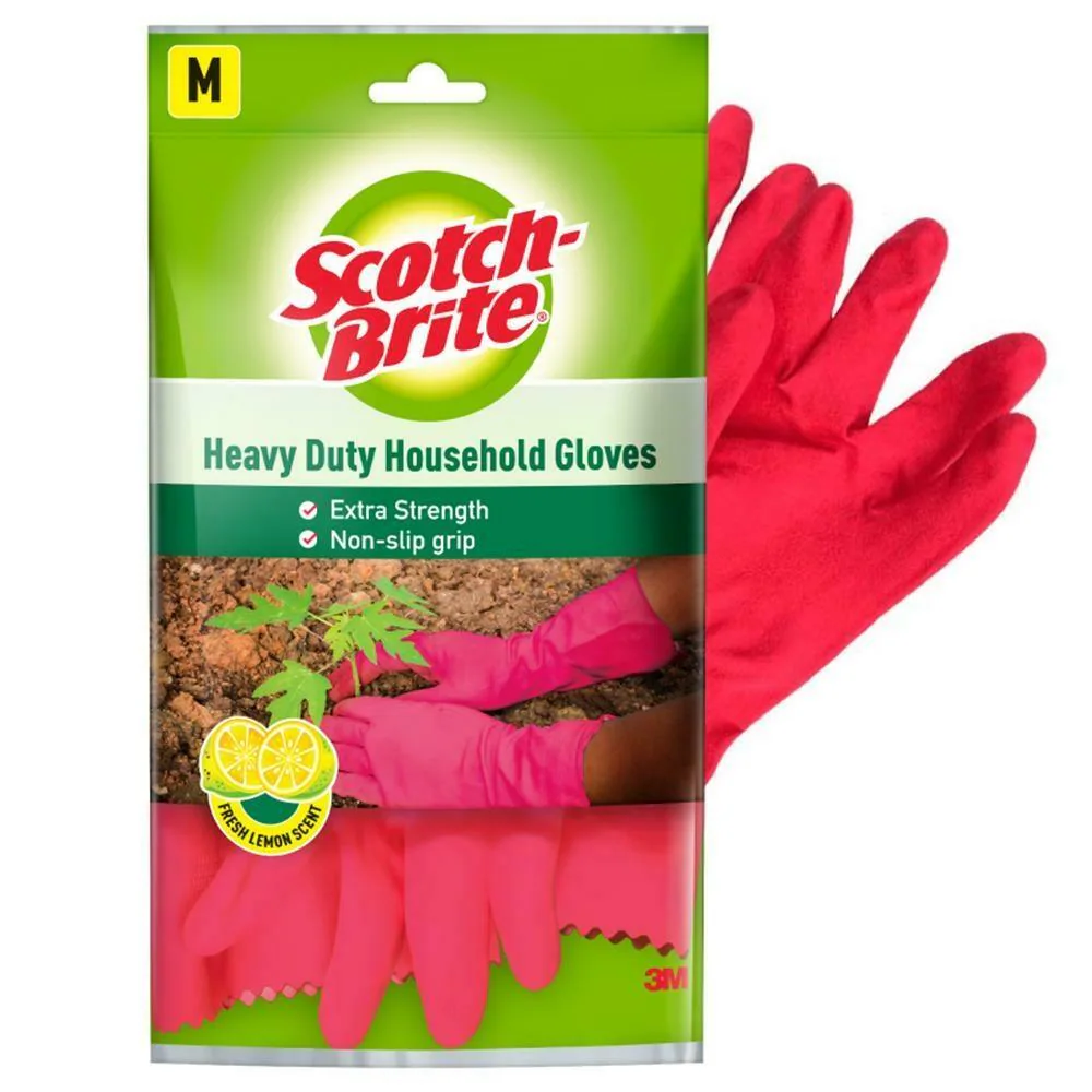 SCOTCH BRITE KITCHEN GLOVES M SIZE