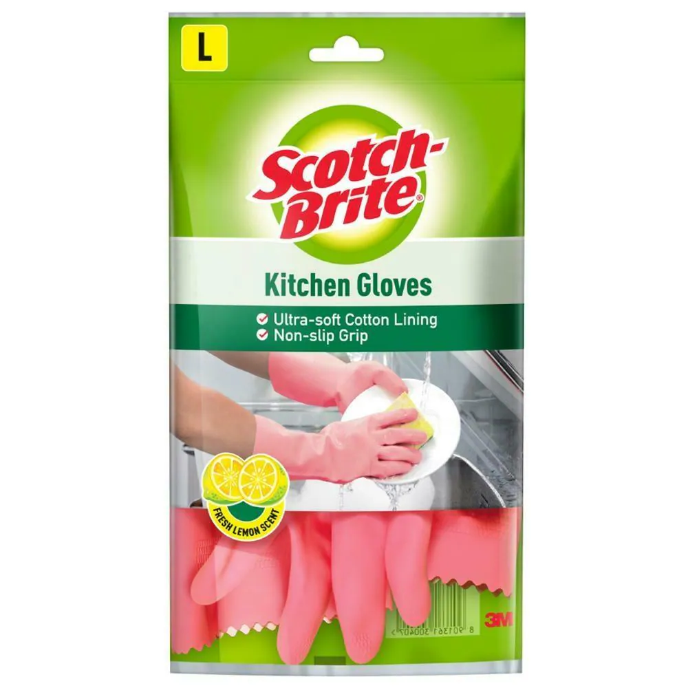 SCOTCH BRITE KITCHEN GLOVES L SIZE