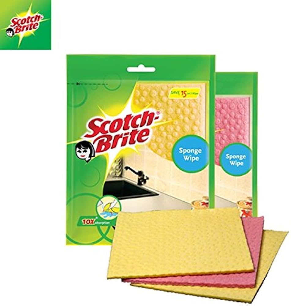 SCOTCH BRITE SPONGE WIPE