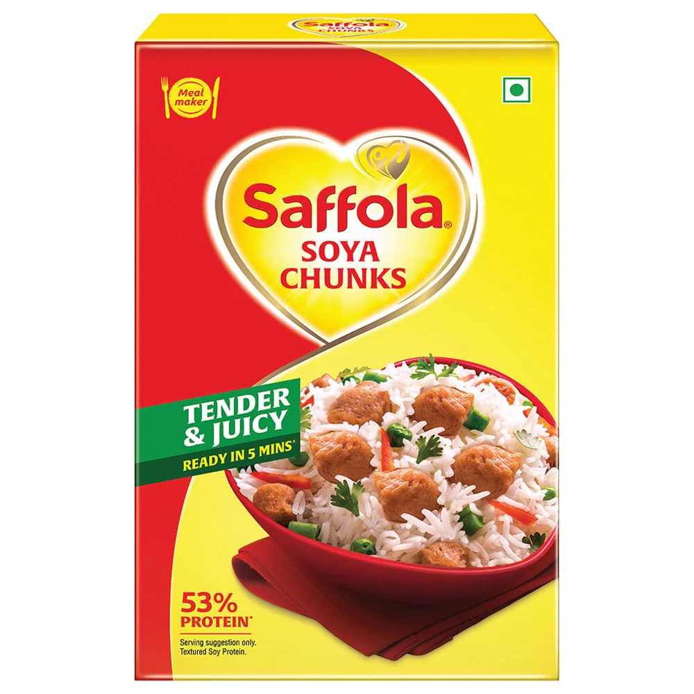 SAFFOLA SOYA CHUNKS 200G