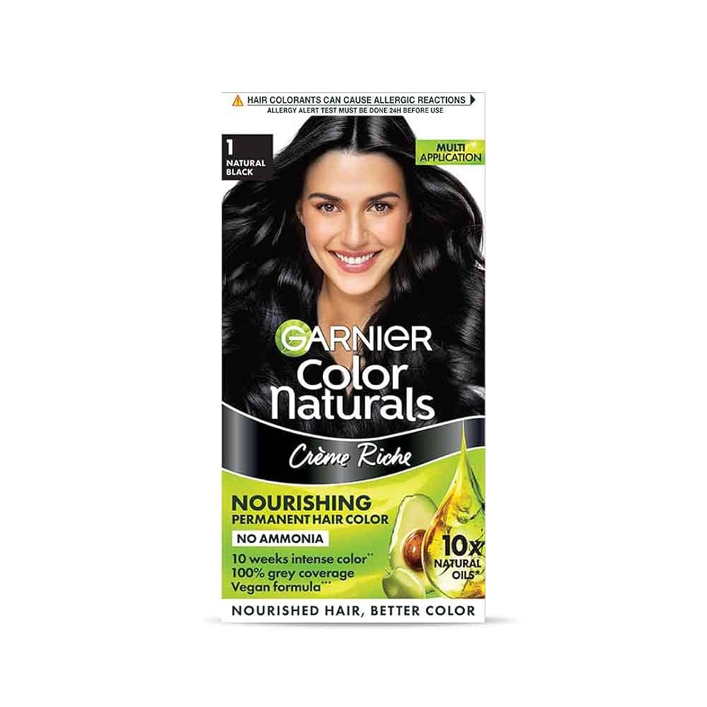 GARNIER NATURAL BLACK NO1 35ML