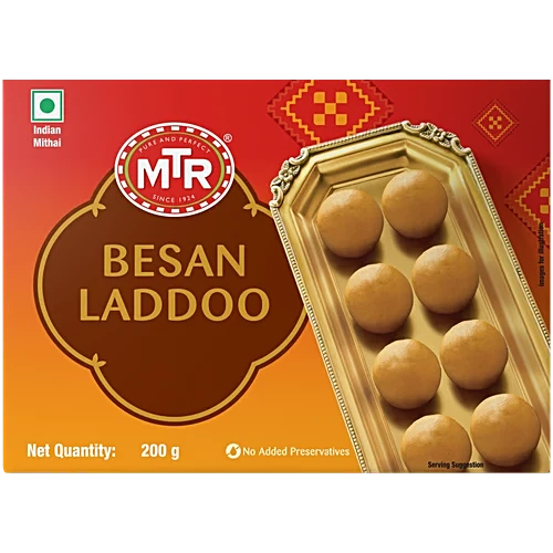 MTR BESAN LADDOO 1+1