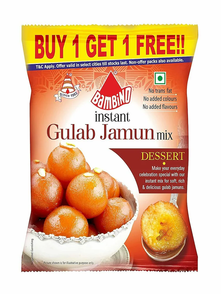 BAMBINO GULAB JAMUN MIX 1+1