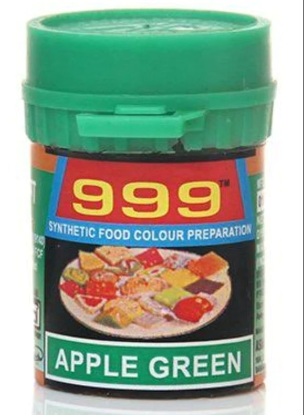 999 APPLE GREEN COLOUR