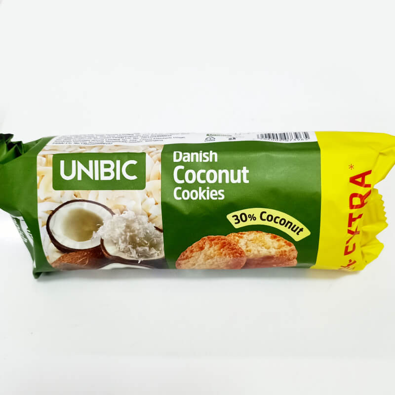 UNIBIC DANISH COCONUT 30G