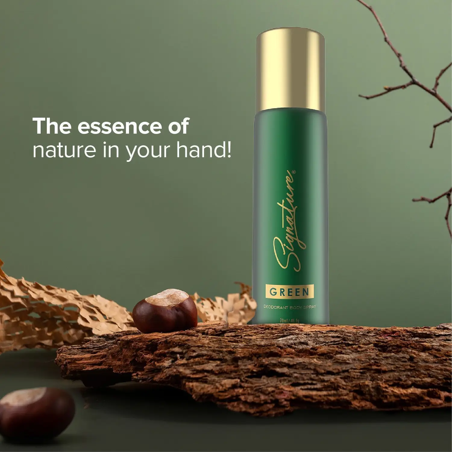 SIGNATURE GREEN  BODY SPRAY 70ML